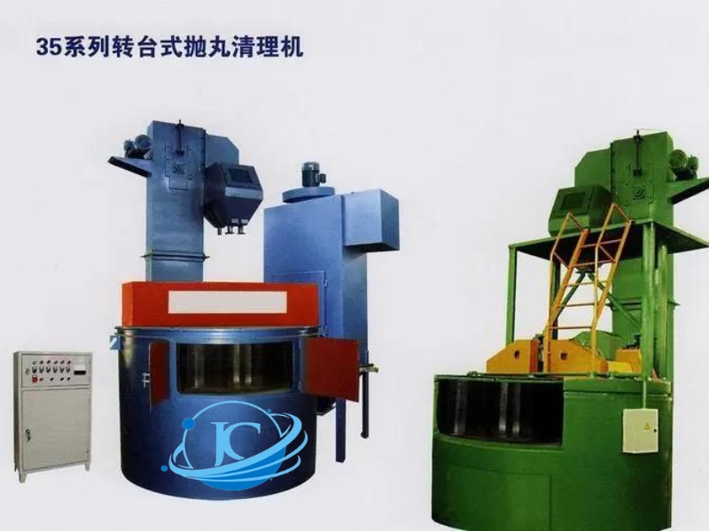 Máy Phun Bi Mâm Xoay Tự Động