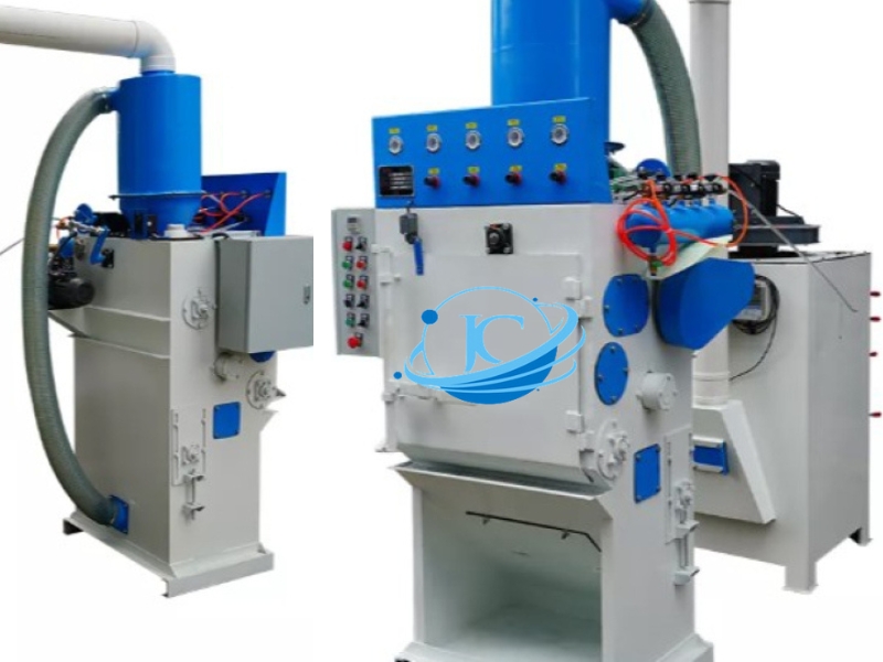 Máy Phun Cát Tự Động Thùng Đảo Q32