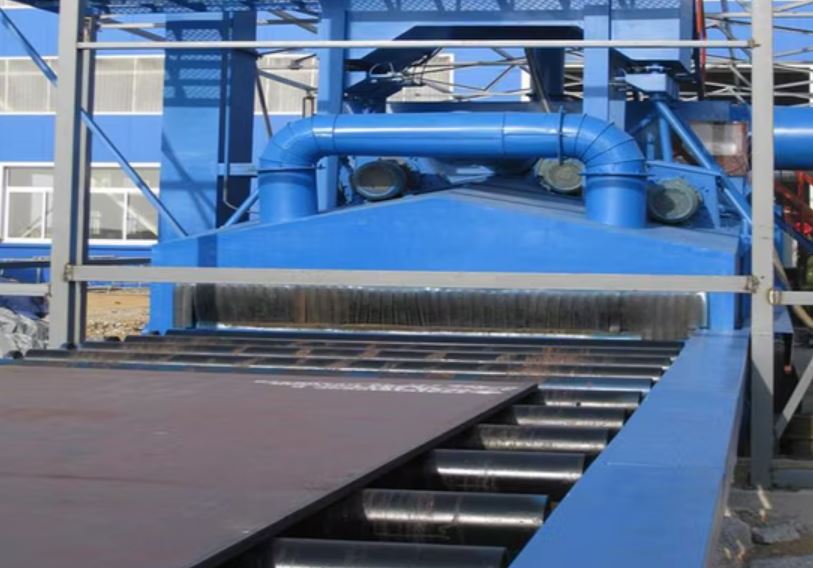 Mua băng tải cao su máy phun bi chất lượng tại JieChu Việt Nam