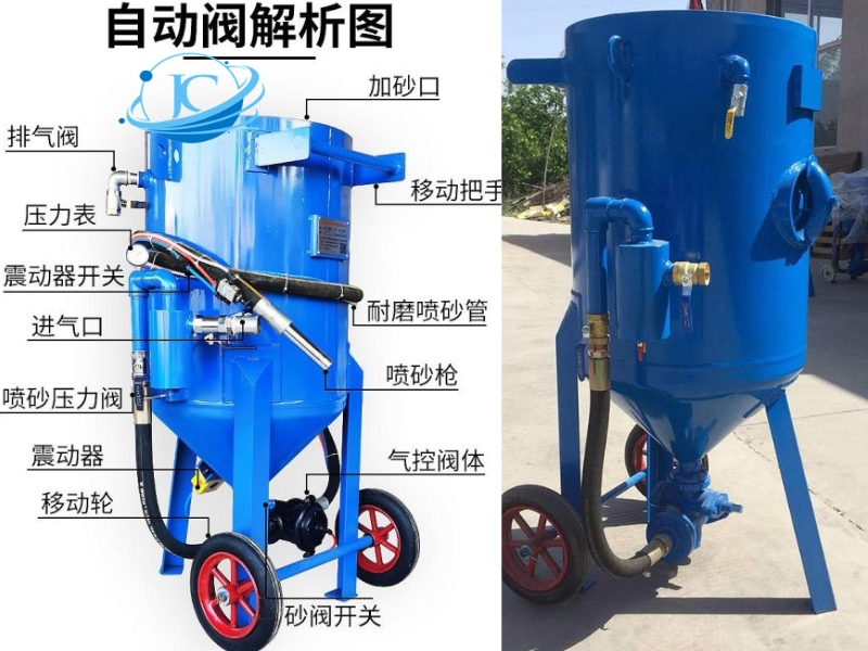Mua cối phun cát 100L tại JieChu Việt Nam – Giá tốt, chất lượng đảm bảo