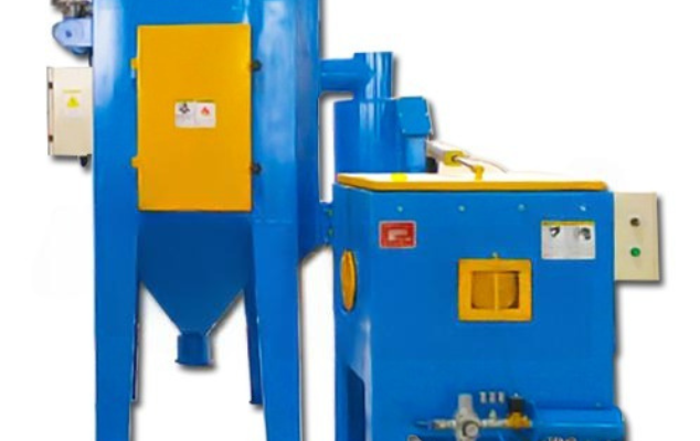 Các bộ phận cấu tạo của máy phun cát tạo nhám