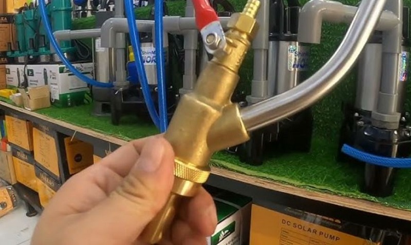 Tăng năng suất với vòi phun cát nước chất lượng cao
