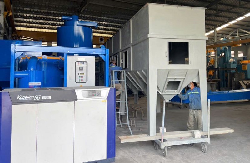 Đôi nét thông tin giới thiệu máy phun cát CNC