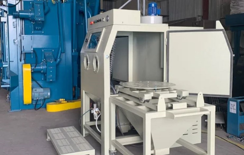 Máy phun cát CNC – Đột phá công nghệ phun cát tự động hóa cao
